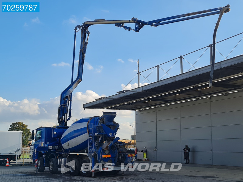 Mercedes-Benz Arocs 3251 8X4 PUMI Putzmeister TMM 24 + Liebherr 7m3 Mixer Retarder Euro 6 - Camion pompe: photos 5 Mercedes-Benz Arocs 3251 8X4 PUMI Putzmeister TMM 24 + Liebherr 7m3 Mixer Retarder Euro 6 - Camion pompe: photos 5
