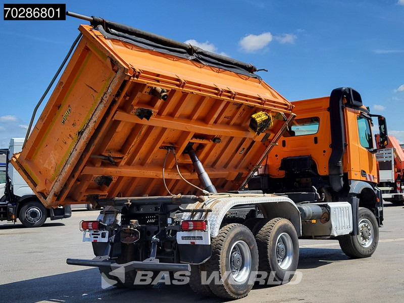 Camion benne Mercedes-Benz Arocs 3345 6X6 11m3 Meiller Mixer Steelsuspension Big-Axle Euro 6: photos 7