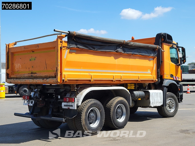 Crédit-bail de Mercedes-Benz Arocs 3345 6X6 11m3 Meiller Mixer Steelsuspension Big-Axle Euro 6 Mercedes-Benz Arocs 3345 6X6 11m3 Meiller Mixer Steelsuspension Big-Axle Euro 6: photos 11