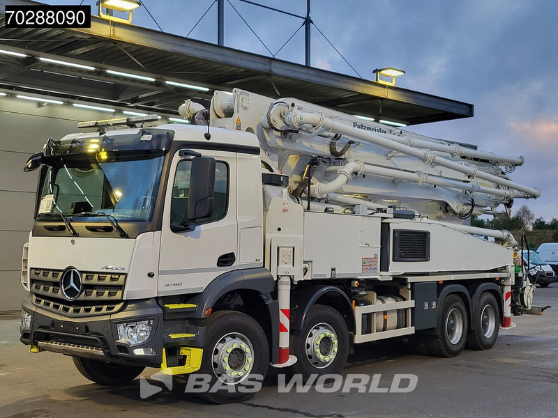 Mercedes-Benz Arocs 3740 8X4 Putzmeister M42-5 Betonpomp Big-Axle Steelsuspension Euro 6 - Camion pompe: photos 2 Mercedes-Benz Arocs 3740 8X4 Putzmeister M42-5 Betonpomp Big-Axle Steelsuspension Euro 6 - Camion pompe: photos 2