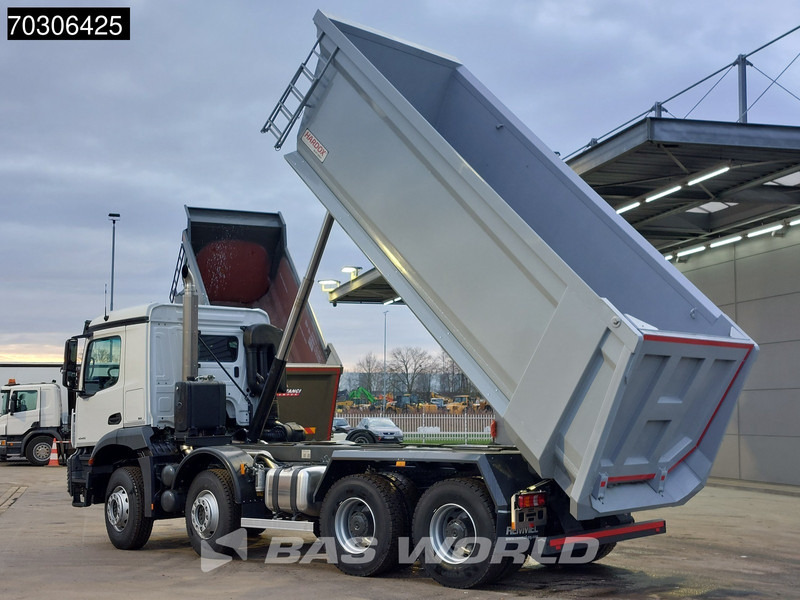 Mercedes-Benz Arocs 4145 8X4 NEW! 19m3 Remmel tipper Big-Axle Steelsuspension Automatic Euro 3 - Camion benne: photos 2 Mercedes-Benz Arocs 4145 8X4 NEW! 19m3 Remmel tipper Big-Axle Steelsuspension Automatic Euro 3 - Camion benne: photos 2