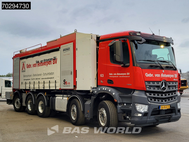 Mercedes-Benz Arocs 4951 Arocs 10X4 NL-Truck Bremat S5.10.13 XL sandmortal Lift+Steering Axle Euro 6 - Camion pompe: photos 3 Mercedes-Benz Arocs 4951 Arocs 10X4 NL-Truck Bremat S5.10.13 XL sandmortal Lift+Steering Axle Euro 6 - Camion pompe: photos 3