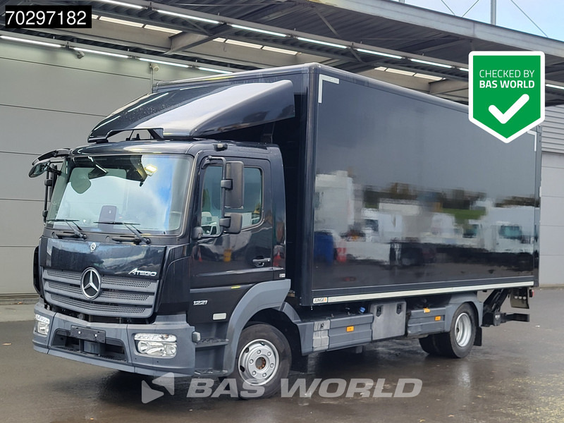 Mercedes-Benz Atego 1221 4X2 12tonner Automatic 1500kg Ladebordwand Airco Euro 6 - Camion fourgon: photos 1 Mercedes-Benz Atego 1221 4X2 12tonner Automatic 1500kg Ladebordwand Airco Euro 6 - Camion fourgon: photos 1
