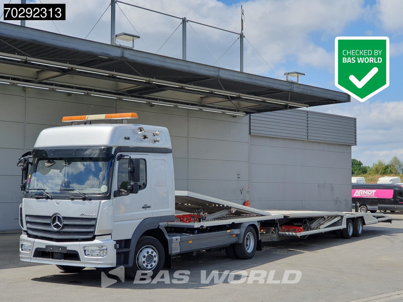 Mercedes-Benz Atego 1230 4X2 Kuvvetli car transporter 6 spots Hydrlaulic Winch Automatic - Camion porte-voitures: photos 1 Mercedes-Benz Atego 1230 4X2 Kuvvetli car transporter 6 spots Hydrlaulic Winch Automatic - Camion porte-voitures: photos 1