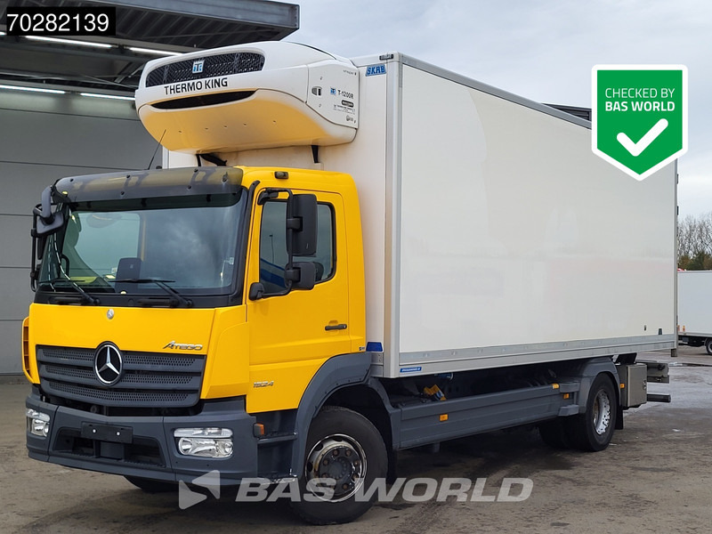 Mercedes-Benz Atego 1524 Atego 4X2 16tonner Thermo King T-1200R cooler 1500kg Ladebordwand Automatic - Camion frigorifique: photos 1 Mercedes-Benz Atego 1524 Atego 4X2 16tonner Thermo King T-1200R cooler 1500kg Ladebordwand Automatic - Camion frigorifique: photos 1