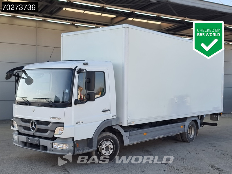 Mercedes-Benz Atego 816 4X2 8tonner Manual Ladebordwand Euro 5 - Camion fourgon: photos 1 Mercedes-Benz Atego 816 4X2 8tonner Manual Ladebordwand Euro 5 - Camion fourgon: photos 1