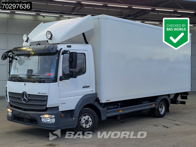 Mercedes-Benz Atego 818 4X2 1000kg Ladebordwand Automatic Euro 6 - Camion fourgon: photos 1 Mercedes-Benz Atego 818 4X2 1000kg Ladebordwand Automatic Euro 6 - Camion fourgon: photos 1