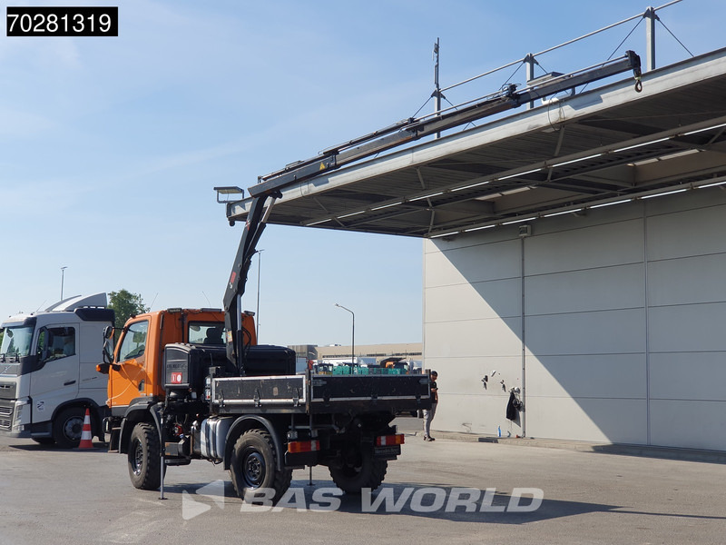Mercedes-Benz U20 4X4 Hiab 022D-3 HIDUO Kran Crane Hydraulic Euro 5 - Camion plateau, Camion grue: photos 2 Mercedes-Benz U20 4X4 Hiab 022D-3 HIDUO Kran Crane Hydraulic Euro 5 - Camion plateau, Camion grue: photos 2