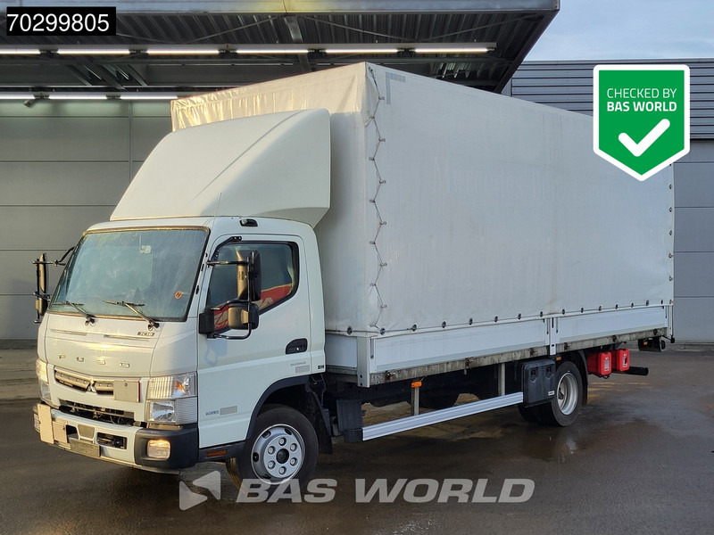 Mitsubishi Fuso 7C 18 4X2 Full Steel Automatic Euro 6 - Camion à rideaux coulissants: photos 1 Mitsubishi Fuso 7C 18 4X2 Full Steel Automatic Euro 6 - Camion à rideaux coulissants: photos 1