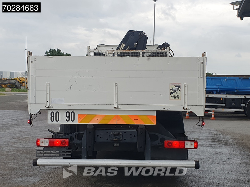Camion plateau, Camion grue Renault C 380 4X2 HIAB 122 B-3 HIDUO Kran Crane Steelsuspension Big-Axle Euro 6: photos 16