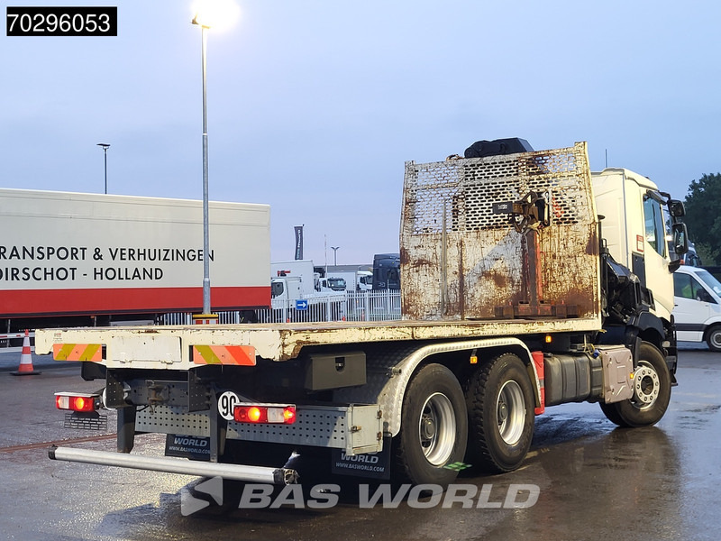 Camion plateau, Camion grue Renault C 430 6X4 HIAB 188 ES-3 X-HIDUO Crane Retarder Steelsuspension Big-Axle Euro 6: photos 11 Camion plateau, Camion grue Renault C 430 6X4 HIAB 188 ES-3 X-HIDUO Crane Retarder Steelsuspension Big-Axle Euro 6: photos 11