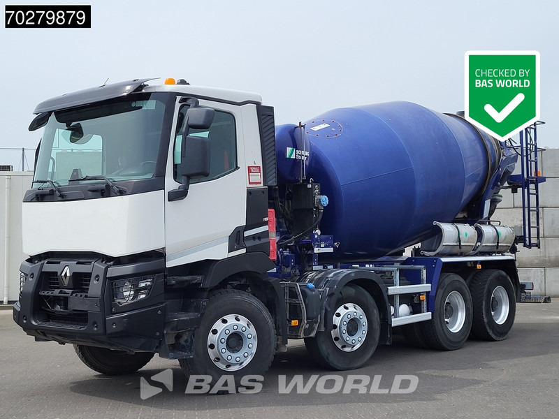 Renault C 430 C 8X4 9m3 Schwing Stetter mixer Big-Axle Automatic Euro 6 - Camion malaxeur: photos 1 Renault C 430 C 8X4 9m3 Schwing Stetter mixer Big-Axle Automatic Euro 6 - Camion malaxeur: photos 1