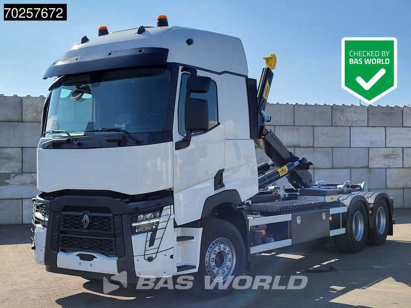 Renault C 480 6X2 NEW! Hyva 26-60 S Lift-Asche Optibrake+ ACC LED Euro 6 - Camion ampliroll: photos 1 Renault C 480 6X2 NEW! Hyva 26-60 S Lift-Asche Optibrake+ ACC LED Euro 6 - Camion ampliroll: photos 1