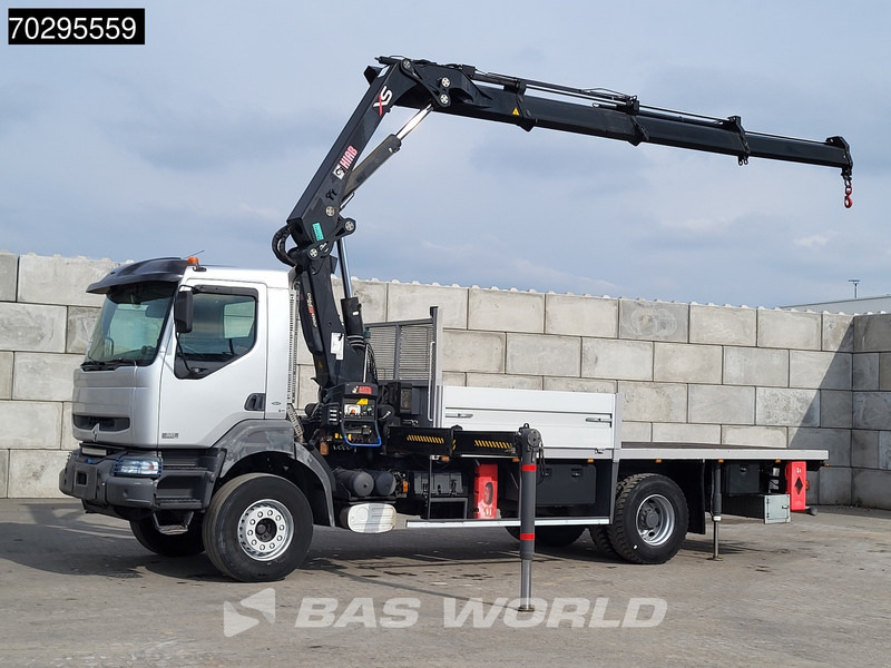 Renault Kerax 320 4X2 HIAB 288EP-3 HIPRO Crane Kran Steel suspension Manual Euro 3 - Camion plateau, Camion grue: photos 3 Renault Kerax 320 4X2 HIAB 288EP-3 HIPRO Crane Kran Steel suspension Manual Euro 3 - Camion plateau, Camion grue: photos 3