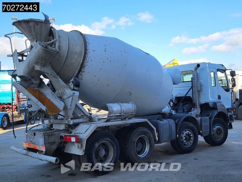 Camion malaxeur Renault Kerax 370 8X4 9m3 Mixer Manual Steelsuspension Euro4: photos 14