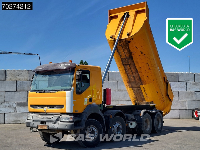 Renault Kerax 420 8X4 13m3 Marrel tipper Retarder Full Steel Manual Big-Axle Euro 3 - Camion benne: photos 1 Renault Kerax 420 8X4 13m3 Marrel tipper Retarder Full Steel Manual Big-Axle Euro 3 - Camion benne: photos 1