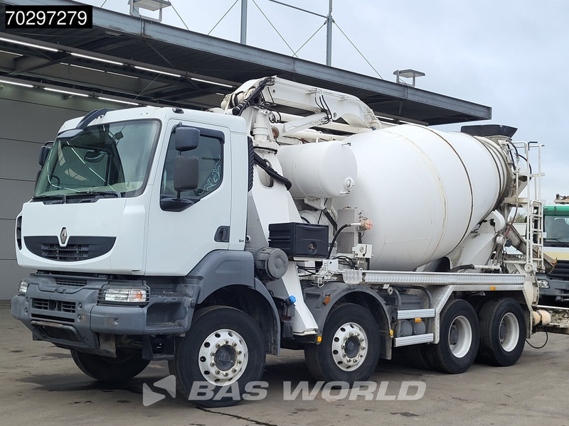 Camion malaxeur Renault Kerax 8X4 Mecbo M3-23/100-BZ Pomp+Mixer Big-Axle Steelsuspension Euro 5: photos 6 Camion malaxeur Renault Kerax 8X4 Mecbo M3-23/100-BZ Pomp+Mixer Big-Axle Steelsuspension Euro 5: photos 6