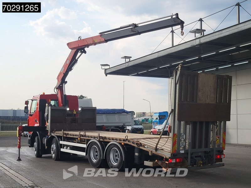 Renault Premium 380 8X4 Fassi F165A.2.22 Crane Kran Hydraulic Ramp Lift-Axle Euro 5 - Camion plateau, Camion grue: photos 2 Renault Premium 380 8X4 Fassi F165A.2.22 Crane Kran Hydraulic Ramp Lift-Axle Euro 5 - Camion plateau, Camion grue: photos 2