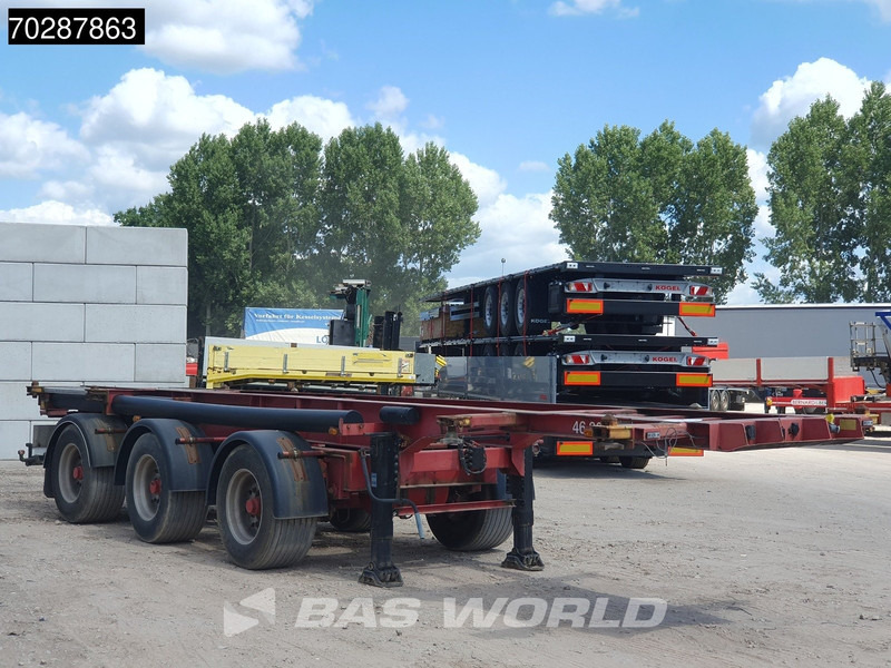 Renders R0C16.30 Reinders X Steering - Semi-remorque porte-conteneur/ Caisse mobile: photos 3 Renders R0C16.30 Reinders X Steering - Semi-remorque porte-conteneur/ Caisse mobile: photos 3