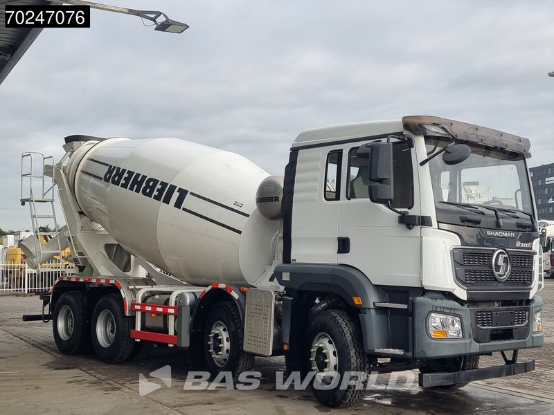 SHACMAN 8x4 EURO 6 8X4 NEW! 8m3 Liebherr Mixer Big-Axle Steel Suspension - Camion malaxeur: photos 3 SHACMAN 8x4 EURO 6 8X4 NEW! 8m3 Liebherr Mixer Big-Axle Steel Suspension - Camion malaxeur: photos 3
