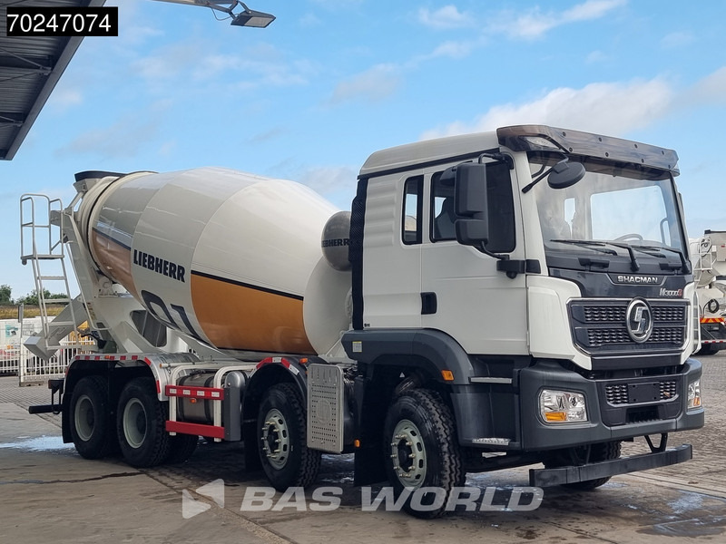 SHACMAN M3000 S 8X4 NEW! 8m3 Liebherr Mixer Big-Axle Steelsuspension - Camion malaxeur: photos 3 SHACMAN M3000 S 8X4 NEW! 8m3 Liebherr Mixer Big-Axle Steelsuspension - Camion malaxeur: photos 3