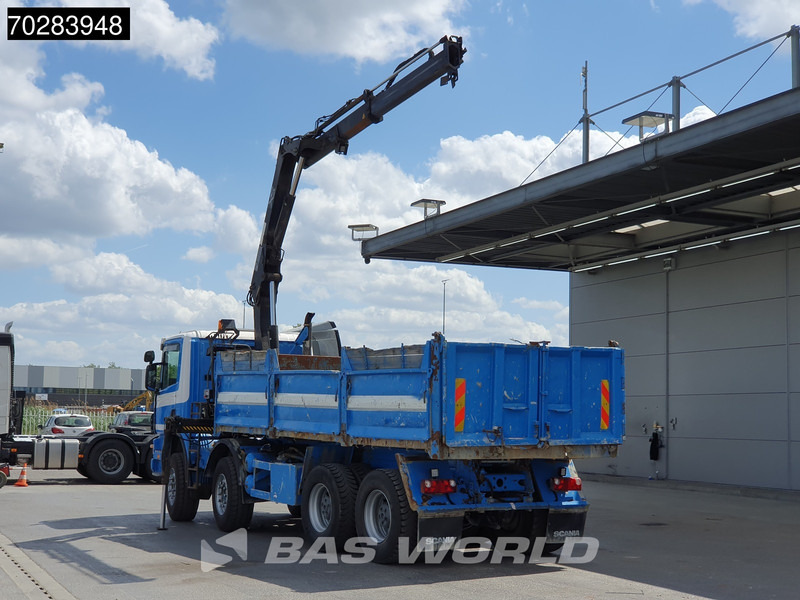 Scania G420 8X4 15m3 tipper Hiab 144 Crane Steelsuspension Manual Big-Axle Euro 3 - Camion benne, Camion grue: photos 2 Scania G420 8X4 15m3 tipper Hiab 144 Crane Steelsuspension Manual Big-Axle Euro 3 - Camion benne, Camion grue: photos 2