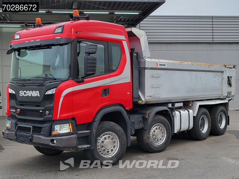 Scania G500 G 8X4 15m3 Istrail Tipper Retarder 3-Pedals Steel suspension Big-Axle Navi Euro 6 - Camion benne: photos 5 Scania G500 G 8X4 15m3 Istrail Tipper Retarder 3-Pedals Steel suspension Big-Axle Navi Euro 6 - Camion benne: photos 5
