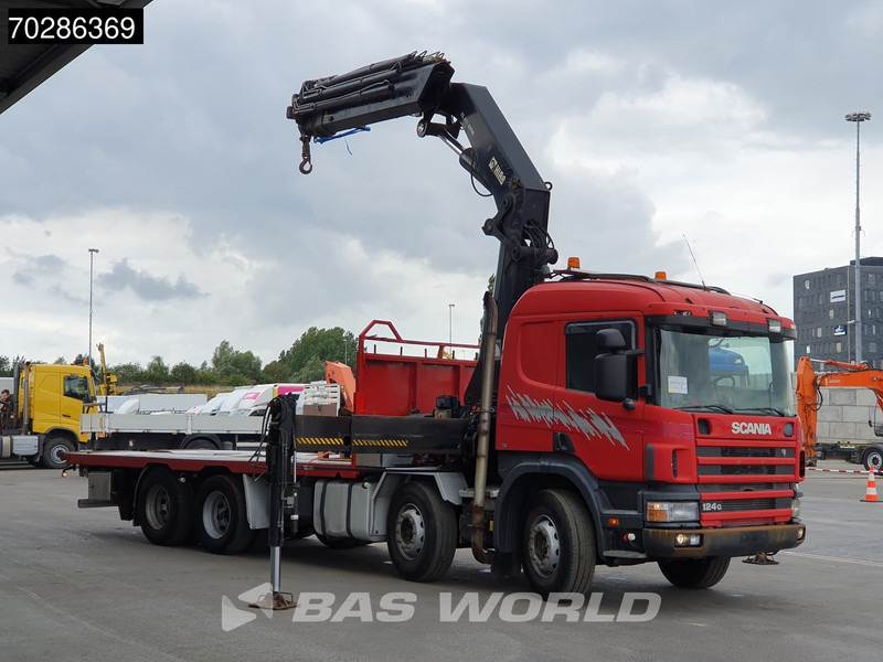 Scania P124 P 8X2 HIAB 477EP-5 HIPRO 2013 year Kran Crane Lift Axle Manual Euro 2 - Camion plateau, Camion grue: photos 3 Scania P124 P 8X2 HIAB 477EP-5 HIPRO 2013 year Kran Crane Lift Axle Manual Euro 2 - Camion plateau, Camion grue: photos 3