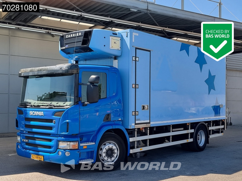 Scania P230 4X2 NL-Truck Carrier Supra 950mt Ladebordwand Navi Euro 5 - Camion frigorifique: photos 1 Scania P230 4X2 NL-Truck Carrier Supra 950mt Ladebordwand Navi Euro 5 - Camion frigorifique: photos 1