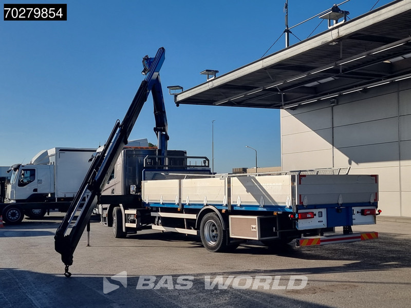 Camion plateau, Camion grue Scania P280 4X2 HMF 1420K-RC Kran Crane Automatic Euro 6: photos 6