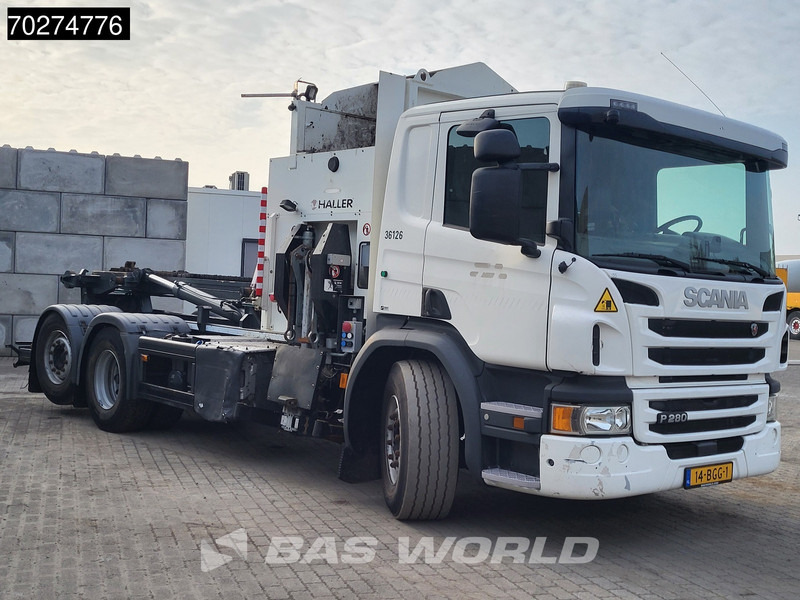 Scania P280 6X2 NL-Truck Allison Retarder Lift+Lenkachse Haller SeitenLader - Camion ampliroll: photos 3 Scania P280 6X2 NL-Truck Allison Retarder Lift+Lenkachse Haller SeitenLader - Camion ampliroll: photos 3