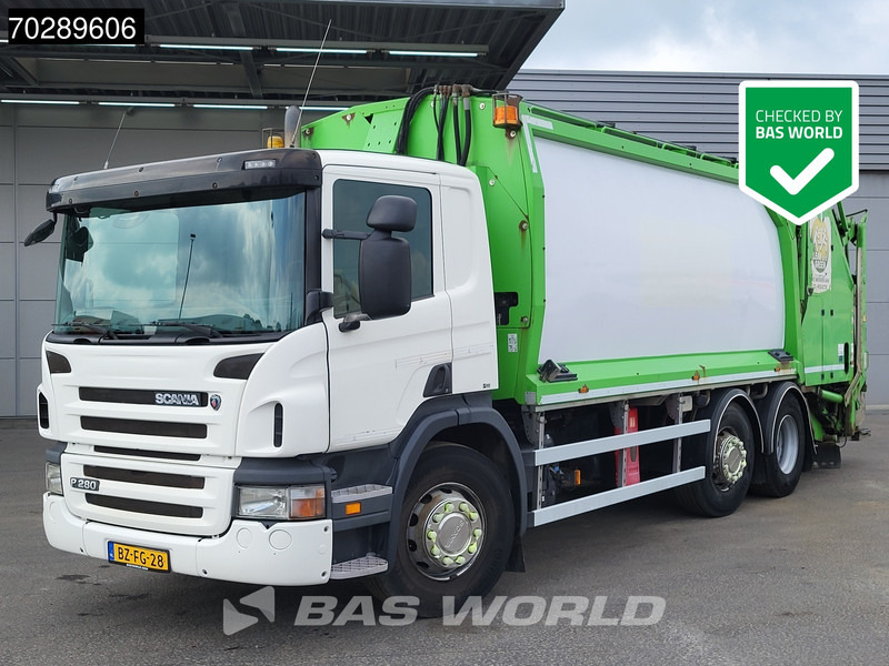 Scania P280 6X2 NL-Truck GPMIII v 22N25 GEC Lift+Steering Axle Euro 5 - Benne à ordures ménagères: photos 1 Scania P280 6X2 NL-Truck GPMIII v 22N25 GEC Lift+Steering Axle Euro 5 - Benne à ordures ménagères: photos 1