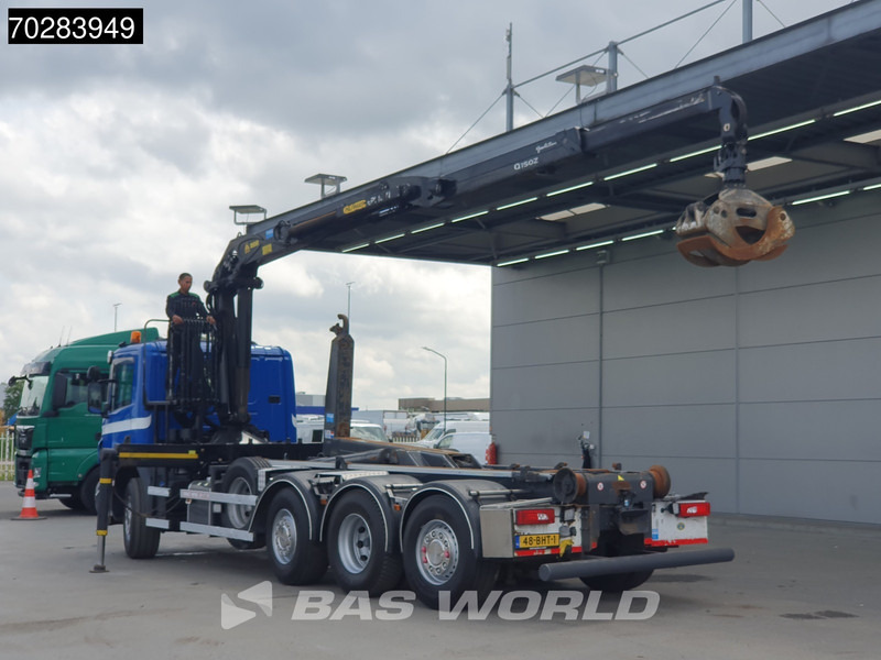 Scania P410 8X2 NL-Truck Palfinger Q150Z Crane 30T VDL hooklift Lift-Lenkachse Euro 6 - Camion ampliroll, Camion grue: photos 2 Scania P410 8X2 NL-Truck Palfinger Q150Z Crane 30T VDL hooklift Lift-Lenkachse Euro 6 - Camion ampliroll, Camion grue: photos 2