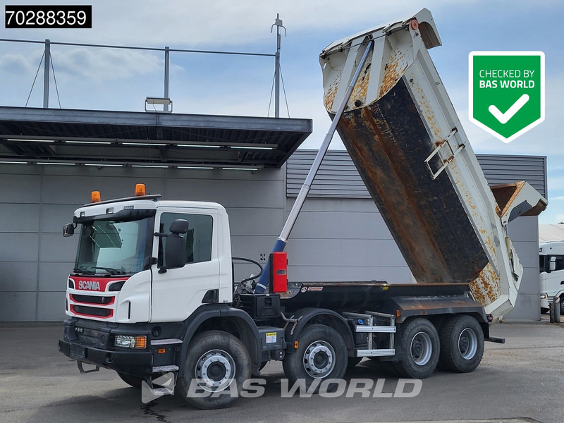 Scania P410 P 8X4 Retarder Steel Suspension Manual Big-Axle Euro 6 - Camion benne: photos 1 Scania P410 P 8X4 Retarder Steel Suspension Manual Big-Axle Euro 6 - Camion benne: photos 1