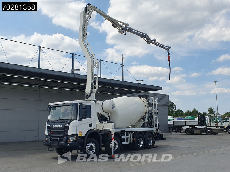 Scania P450 8X4 NEW PUMI CIFA Magnum MK25 7m3 mixer Big-Axle Euro 6 - Camion pompe: photos 1 Scania P450 8X4 NEW PUMI CIFA Magnum MK25 7m3 mixer Big-Axle Euro 6 - Camion pompe: photos 1