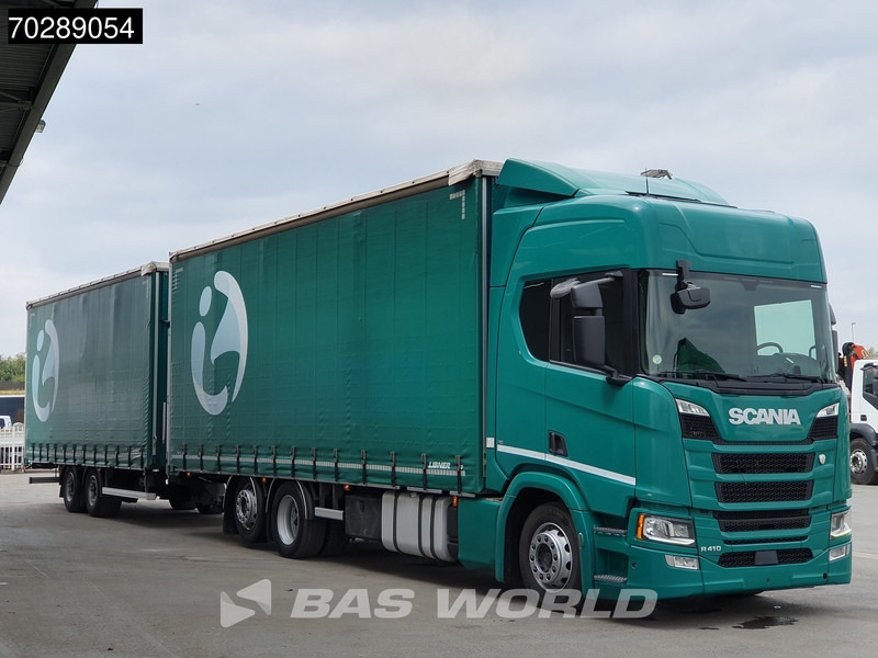 Scania R410 6X2 Combi Retarder Standklima lifting roof ACC LED Euro 6 - Camion à rideaux coulissants: photos 3 Scania R410 6X2 Combi Retarder Standklima lifting roof ACC LED Euro 6 - Camion à rideaux coulissants: photos 3