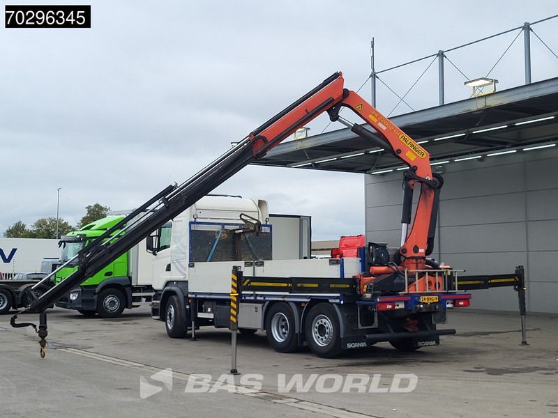 Scania R410 R 6X2 NL-Truck Palfinger PK22002-EH Crane Kran Lift+Steering-Axle Euro 6 - Camion plateau, Camion grue: photos 5 Scania R410 R 6X2 NL-Truck Palfinger PK22002-EH Crane Kran Lift+Steering-Axle Euro 6 - Camion plateau, Camion grue: photos 5