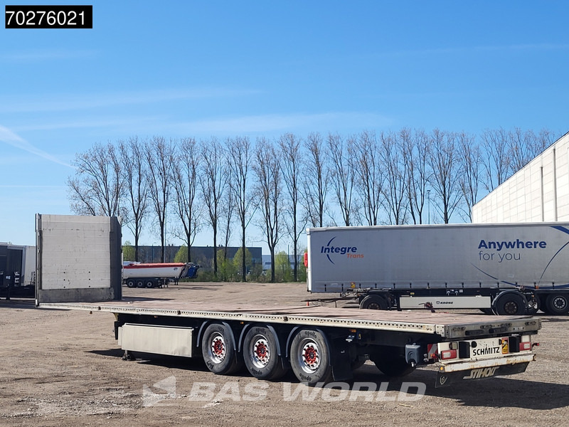 Schmitz Cargobull SCB*S3T 3 axles Liftachse - Semi-remorque plateau: photos 2 Schmitz Cargobull SCB*S3T 3 axles Liftachse - Semi-remorque plateau: photos 2