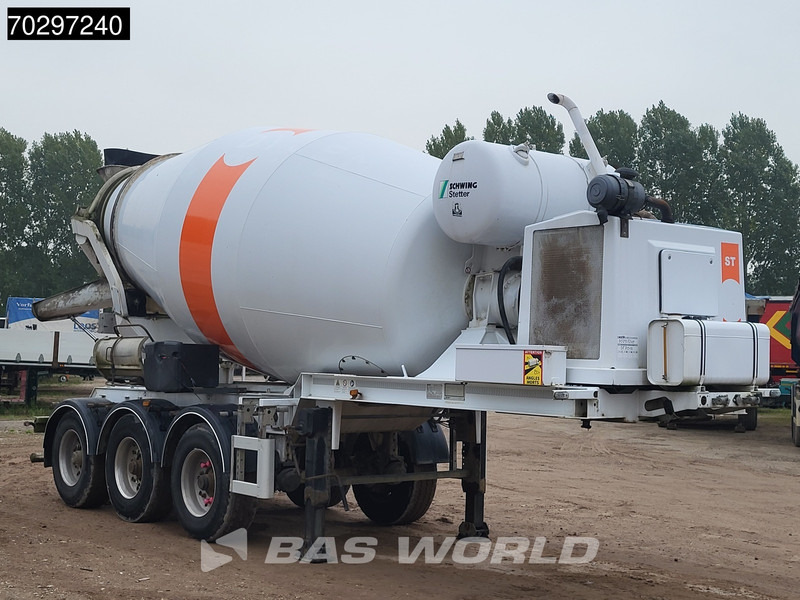 Schwing-Stetter 71/320.AC3 12m3 Concrete Beton Liftaxle - Semi-remorque malaxeur: photos 3 Schwing-Stetter 71/320.AC3 12m3 Concrete Beton Liftaxle - Semi-remorque malaxeur: photos 3