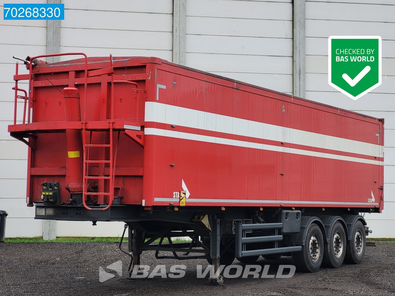 Stas S300CX 3 axles NL-Trailer 62m3 ALU - Semi-remorque benne: photos 1 Stas S300CX 3 axles NL-Trailer 62m3 ALU - Semi-remorque benne: photos 1