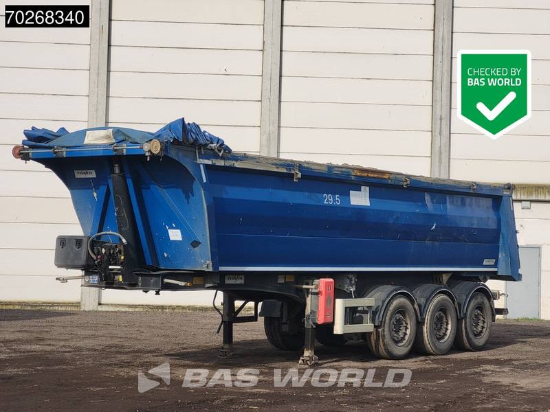 TISVOL 3 axles Liftachse 30m3 ALU - Semi-remorque benne: photos 1 TISVOL 3 axles Liftachse 30m3 ALU - Semi-remorque benne: photos 1