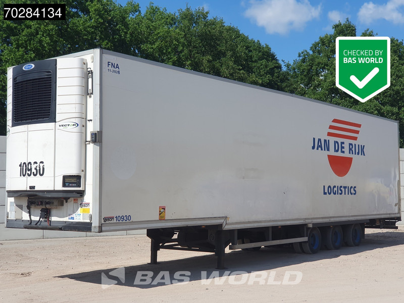 Talson Carrier Vector 1550 3 axles NL-Trailer Mega Aircargo Rollenbett Luftfracht Liftachse Blumenbreit - Semi-remorque frigorifique: photos 1 Talson Carrier Vector 1550 3 axles NL-Trailer Mega Aircargo Rollenbett Luftfracht Liftachse Blumenbreit - Semi-remorque frigorifique: photos 1