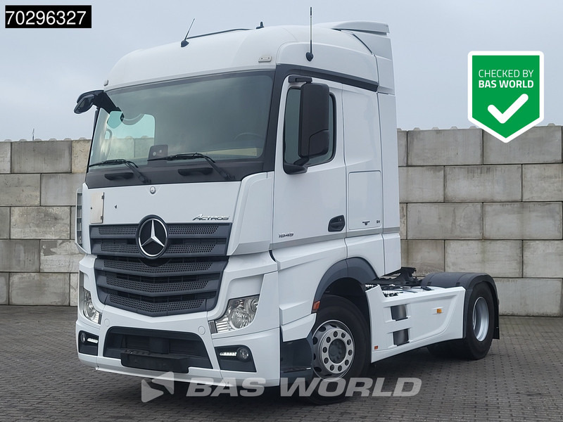 Tracteur routier Mercedes-Benz Actros 1845 Actros 4X2 StreamSpace Retarder ADR 2xTanks Euro 6: photos 1