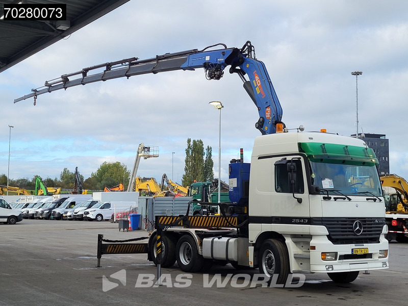 Mercedes-Benz Actros 2543 Actros 6X2 NL-Truck Liftachse 3-Pedals Kran 9x Extensions PM 40 SP 2010 + Winch Euro 3 - Tracteur routier: photos 3 Mercedes-Benz Actros 2543 Actros 6X2 NL-Truck Liftachse 3-Pedals Kran 9x Extensions PM 40 SP 2010 + Winch Euro 3 - Tracteur routier: photos 3