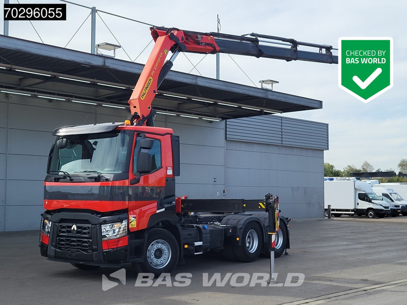 Renault C 440 6X4 33T Palfinger PK 33002 EH Kran Crane DayCab Euro 6 - Tracteur routier: photos 1 Renault C 440 6X4 33T Palfinger PK 33002 EH Kran Crane DayCab Euro 6 - Tracteur routier: photos 1
