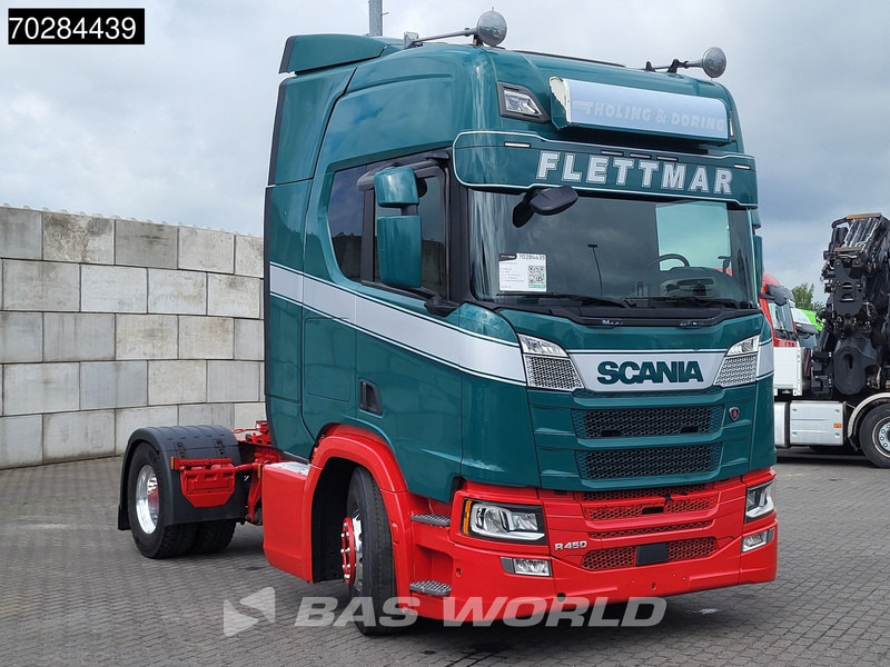 Tracteur routier Scania R450 R 4X2 Retarder Standklima Alcoa's Navi ACC LED: photos 12