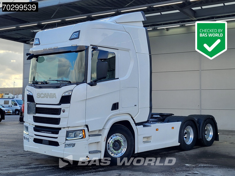 Scania R540 R 6X4 Full-Air Retarder Standairco Leder Alcoa's Navi ACC LED Euro 6 - Tracteur routier: photos 1 Scania R540 R 6X4 Full-Air Retarder Standairco Leder Alcoa's Navi ACC LED Euro 6 - Tracteur routier: photos 1
