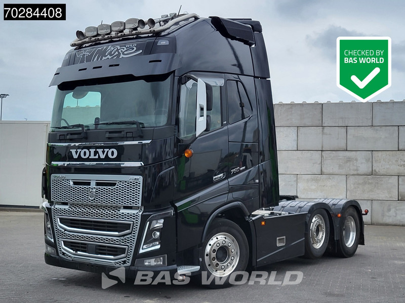 Volvo FH16 750 FH 6X2 XL Retarder Full-Air Lift+Lenkachse VDS I-ParkCool Hydraulik Navi ACC - Tracteur routier: photos 1 Volvo FH16 750 FH 6X2 XL Retarder Full-Air Lift+Lenkachse VDS I-ParkCool Hydraulik Navi ACC - Tracteur routier: photos 1