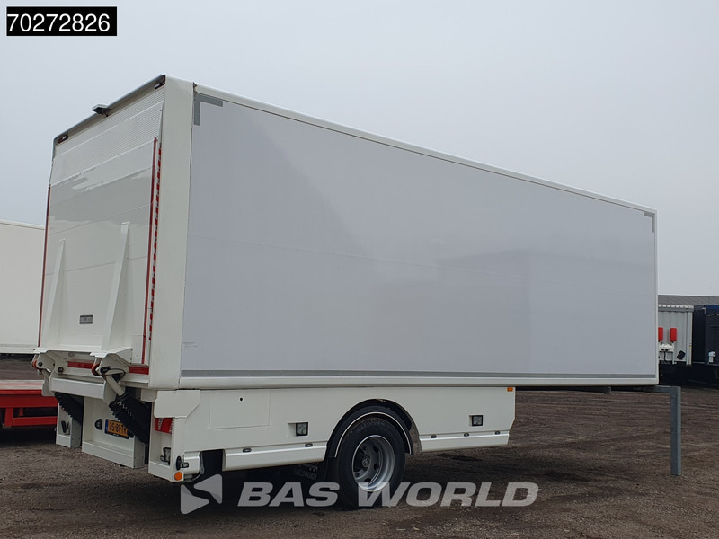 Semi-remorque fourgon Trias 711-250 1 Axle TÜV 07/26 City Trailer 25Tons + 2.5T Tailgate + Isoliert: photos 6