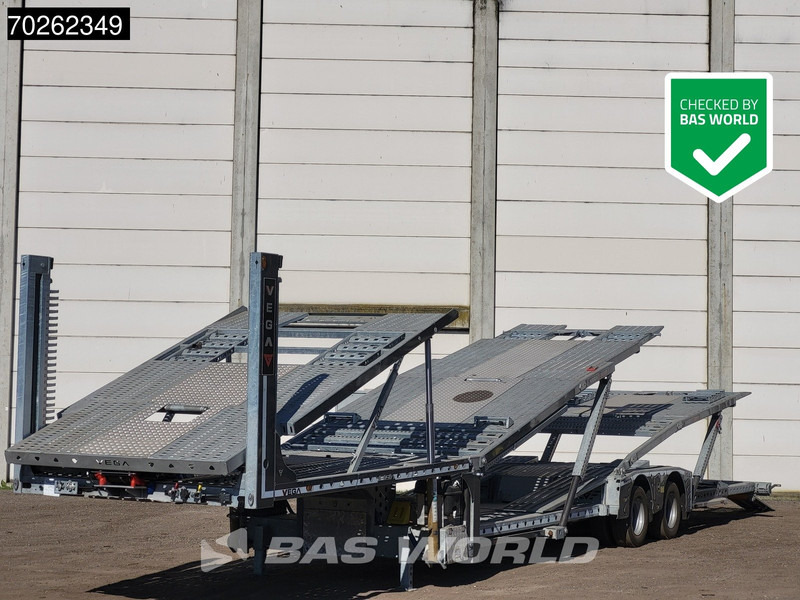 Vega 2 Axle Semi Trailer 2 axles NEW Truck autotransport BPW Lenkachse - Semi-remorque porte-voitures: photos 1 Vega 2 Axle Semi Trailer 2 axles NEW Truck autotransport BPW Lenkachse - Semi-remorque porte-voitures: photos 1